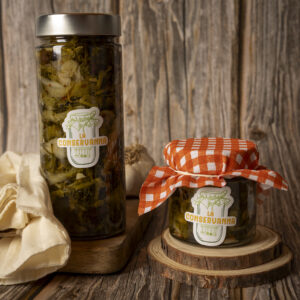 SCAROLE OLIVE E CAPPERI SOTT'OLIO - immagine 2