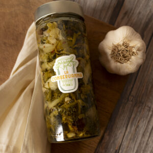 SCAROLE OLIVE E CAPPERI SOTT'OLIO