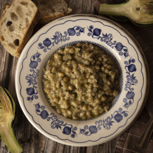 ZUPPA CARCIOFI,CICERCHIE E ORZO - immagine 4