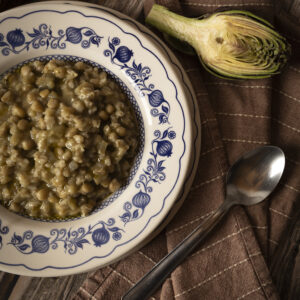 ZUPPA CARCIOFI,CICERCHIE E ORZO - immagine 3