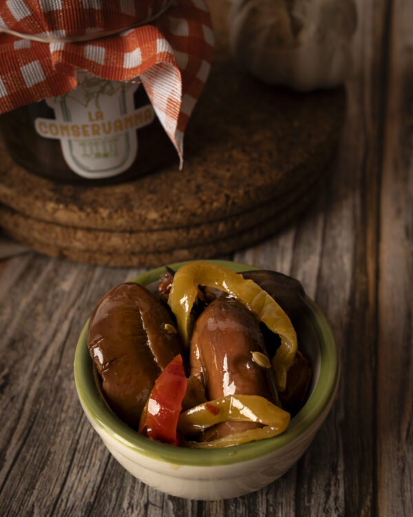 Olive schiacciate in olio extravergine