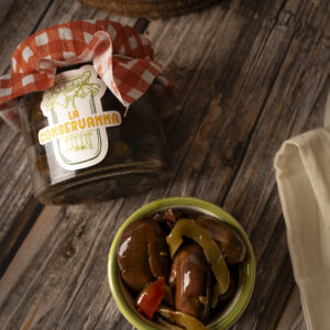 Olive schiacciate in olio extravergine - immagine 3